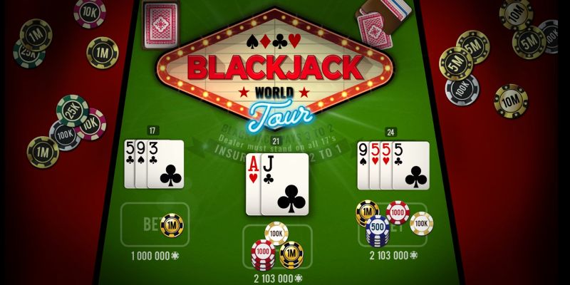 Lượt chơi của người chia bài trong game Blackjack